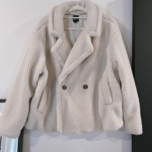 Women’s Gap Teddy Sherpa Coat - Picture 1 of 6